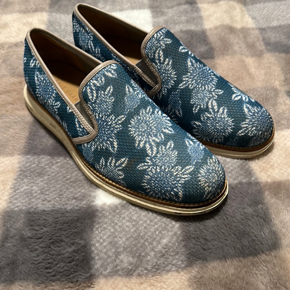 RARE floral design Cole Haan Loafer